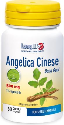 Longlife Angelica Cinese tonico energetico femminile 60 capsule