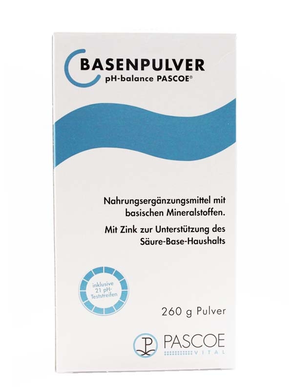 Basenpulver Pascoe - Integratore di sali minerali - 260 g