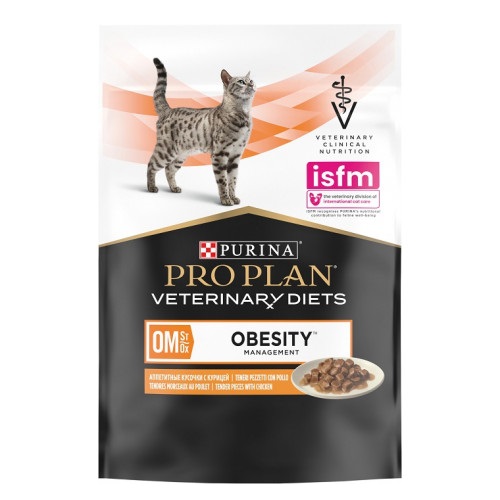 NESTLE' PURINA PRO PLAN GATTO DIET OM OBESITY POLLO 85GR (bustina)