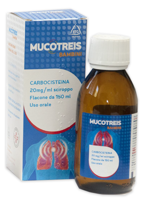 Mucotreis Sciroppo Bambini 2% Carbocisteina 150 ml