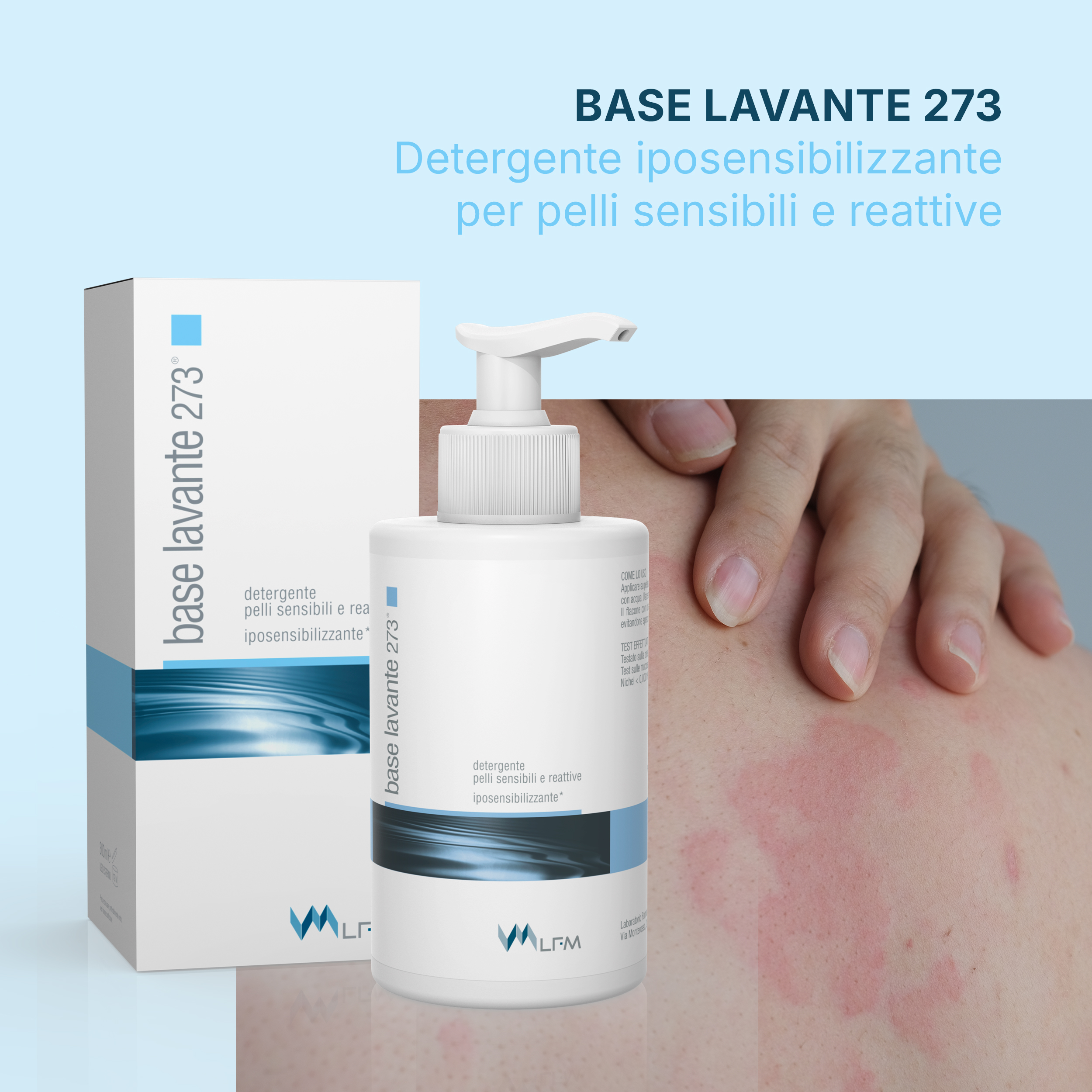 Base Lavante 273 - Detergente Per Pelle Sensibile E Reattiva 300 ml