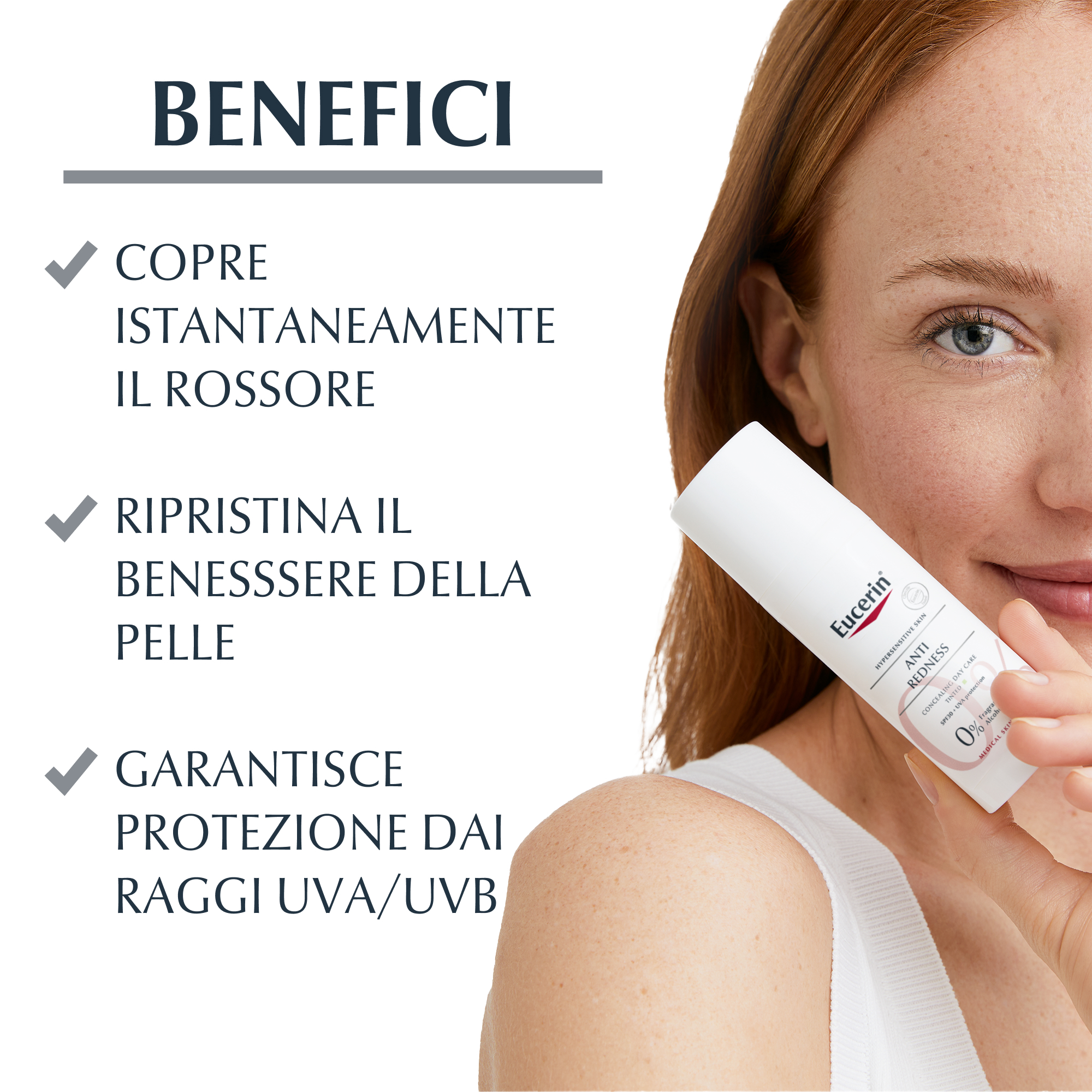 Eucerin Anti-Rose Trattamento Giorno Neutralizzante FP 25 Antirossore 50 ml
