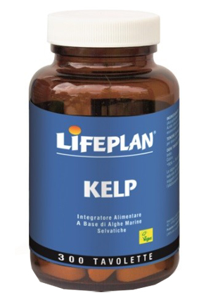 Lifeplan Kelp Alghe Marine selvatiche per la tiroide 300 tavolette