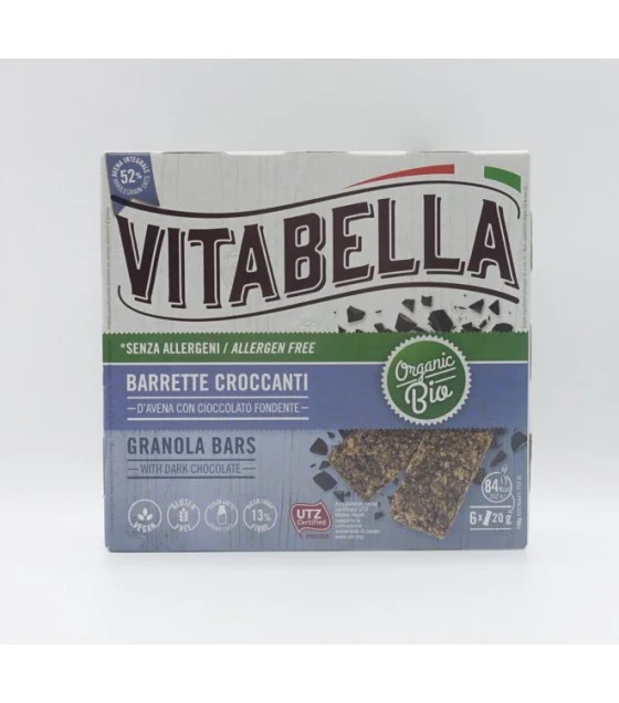 VITABELLA Barrette Croccanti d'Avena con Chia 120g