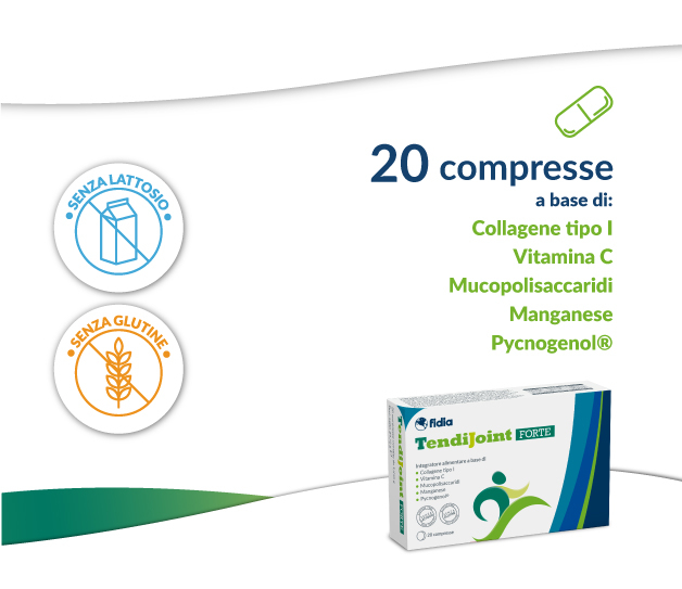 TendiJoint Forte Integratore per i Tendini 20 Compresse