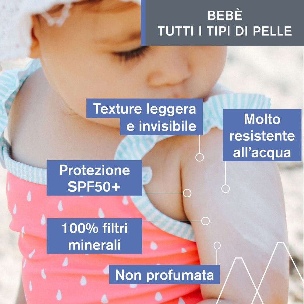 Uriage Bebè Protezione solare minerale SPF50+ - 50mL
