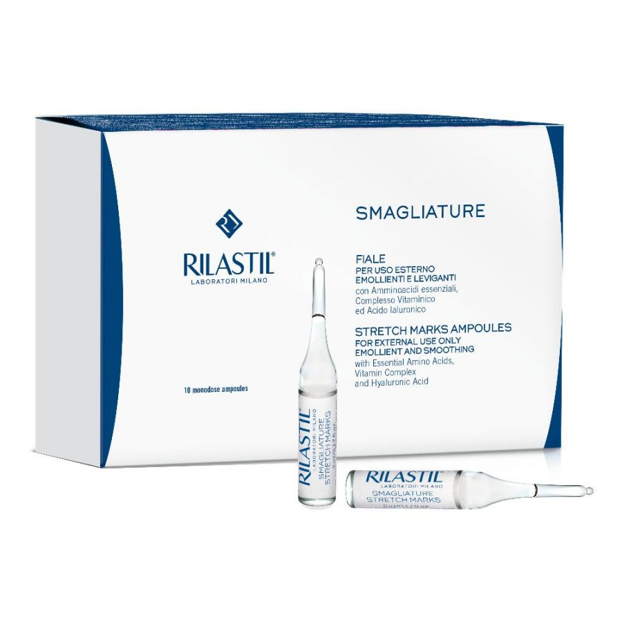 Rilastil - Fiale Smagliature - Intensivo - 10 Fiale - 5 ml