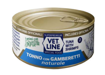 VET LINE GATTO TONNO+GAMB 70G