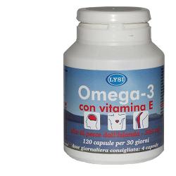 LYSI Omega 3 con Vitamina E 120 capsule da 500 mg