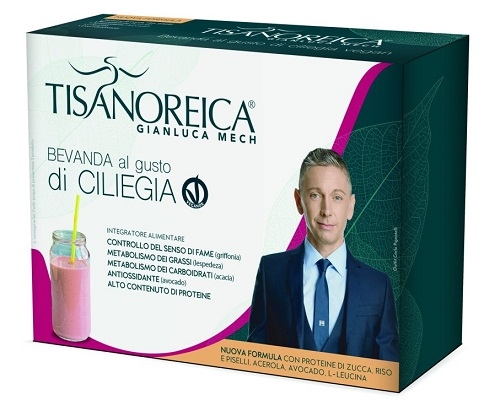 TISANOREICA BEVANDA GUSTO CILIEGIA VEGAN 34G 4 BUSTE