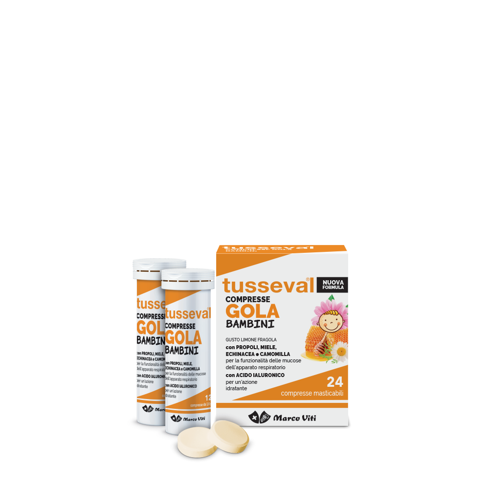 TUSSEVAL Gola Bamb.24Cpr mast.