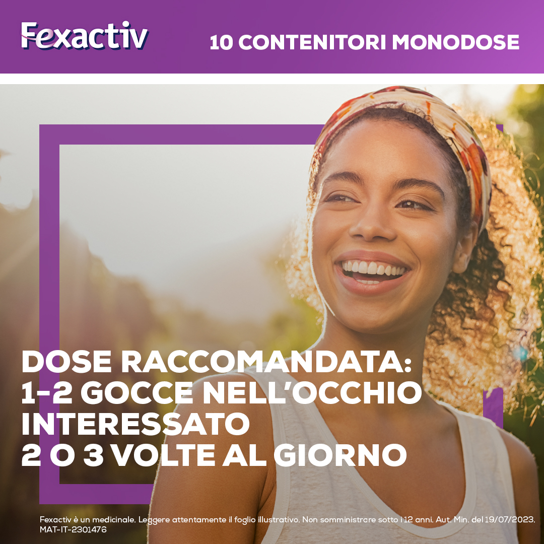 Fexactive collirio - 10 flaconcini da 0,5ml