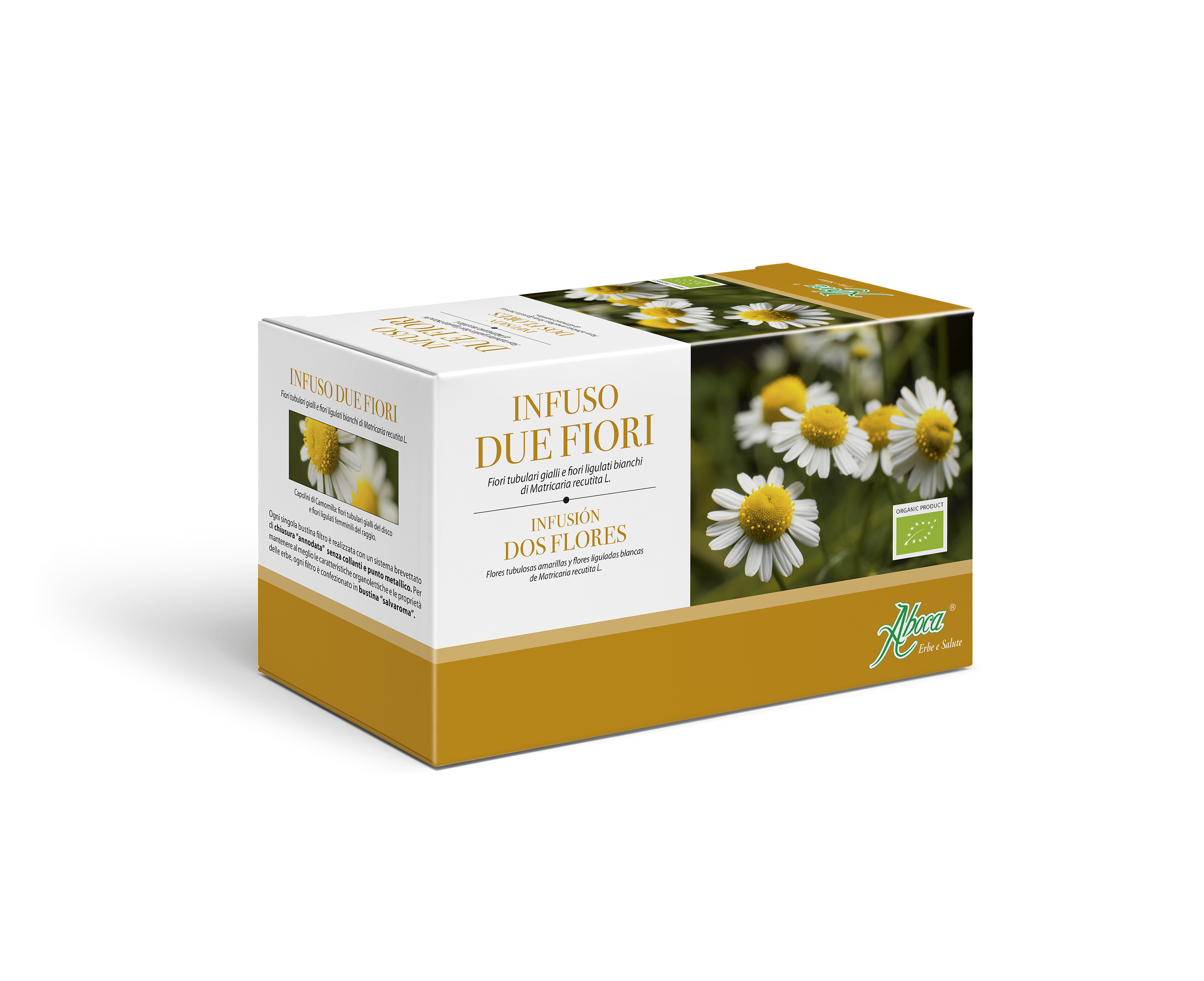 Aboca Infuso Due Fiori Tisana Camomilla Rilassante 20 Bustine