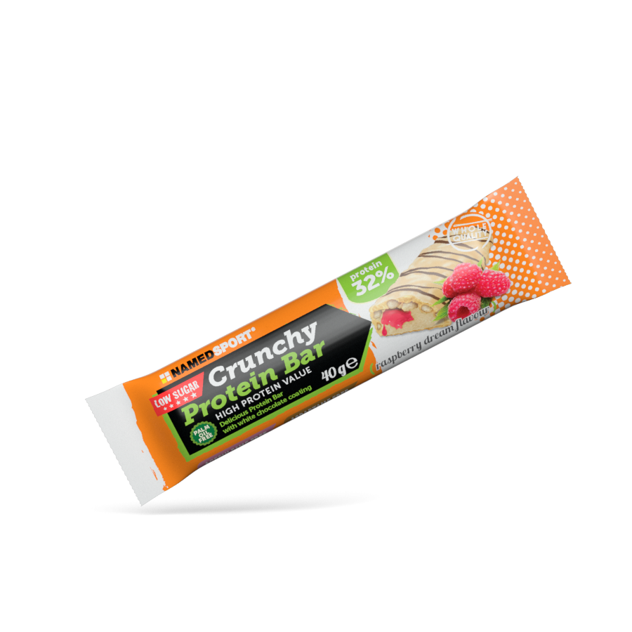 Named Sport Crunchy Proteinbar Lampone Barretta Proteica 40 g