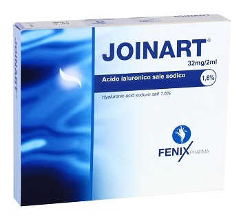 Joinart - Siringhe preriempite a base di Acido Ialuronico 1,6% - 32 mg - 2 ml - 3 pezzi