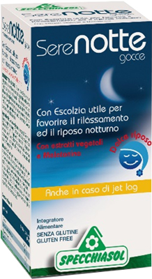 Specchiasol Serenotte Gocce Integratore Rilassante 20 ml