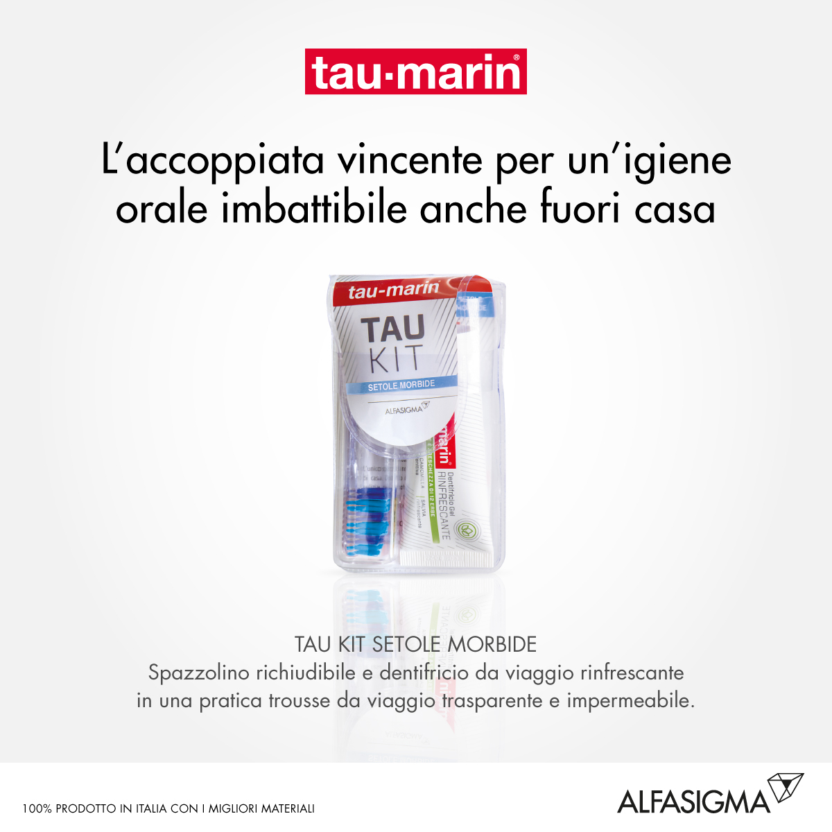 Tau-Marin Kit Spazzolino Morbido
