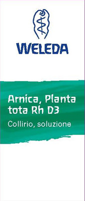 Weleda Arnica Planta Tota RH D3 Collirio Medicinale Omeopatico 10 ml