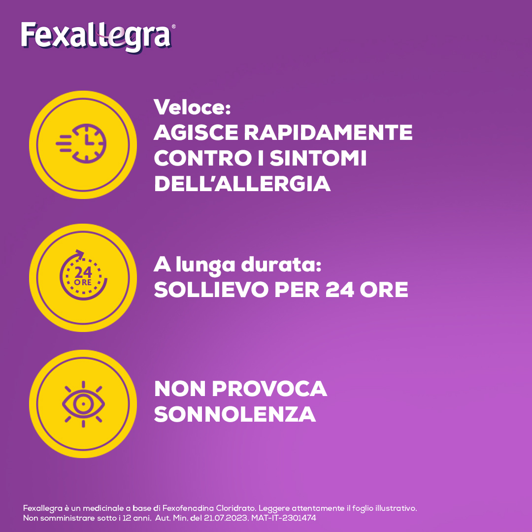 Fexallegra Antistaminico 10 compresse rivestite