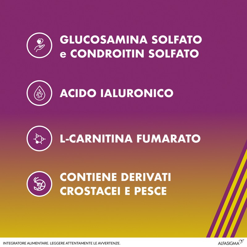 AMEDIAL BF Integratore per il benessere delle articolazioni, contribuisce alla buona salute della cartilagine e delle ossa, 20 Bustine da Sciogliere In Acqua