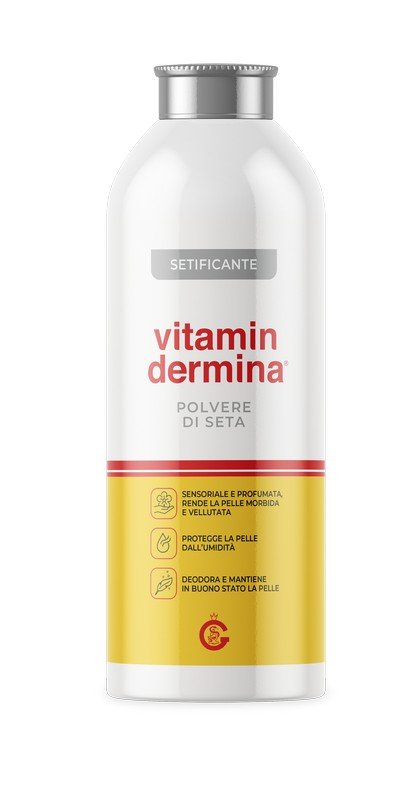 Vitamindermina Polvere Setificante Con Polvere di Seta Talco Profumato 100 g