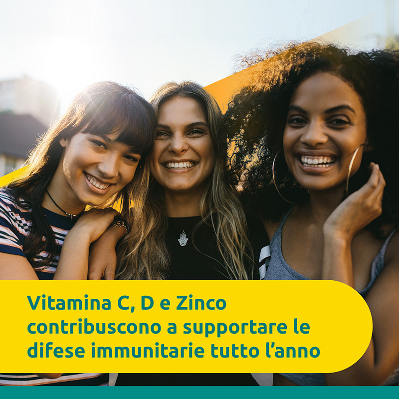 Supradyn Difese Integratore Multivitaminico  con Vitamina D, Vitamina C e Zinco, per il Sistema Immunitario, 15 Compresse Effervescenti