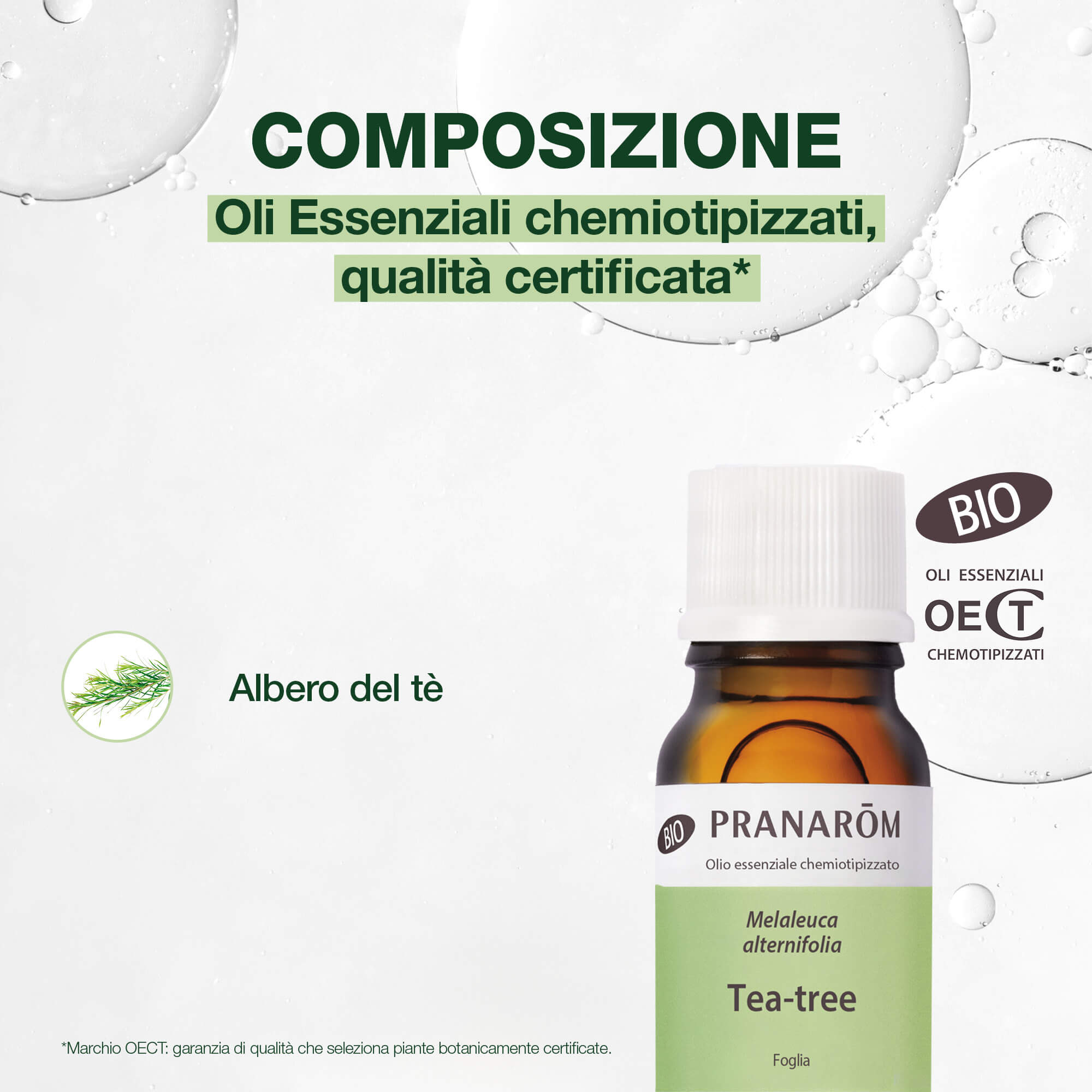 Pranarom - Olio Essenziale Di Tea Tree 10 ml