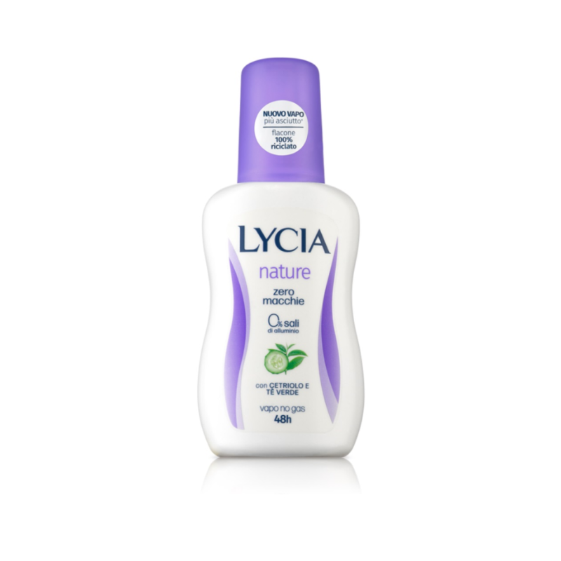 Lycia Nature - Deodorante Al Profumo Di Cetriolo E Tè Verde Vapo 75 ml