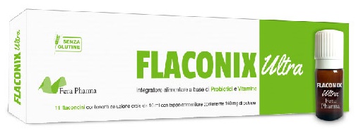 Flaconix Ultra Integratore Probiotici e Vitamine 11 Flaconcini