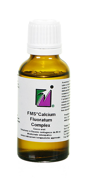 FMS Calcium Fluoratum Complex Gocce Orali Flacone con Contagocce 30 ml