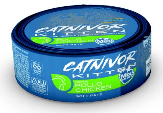 CATNIVOR KITTEN POLLO 80G