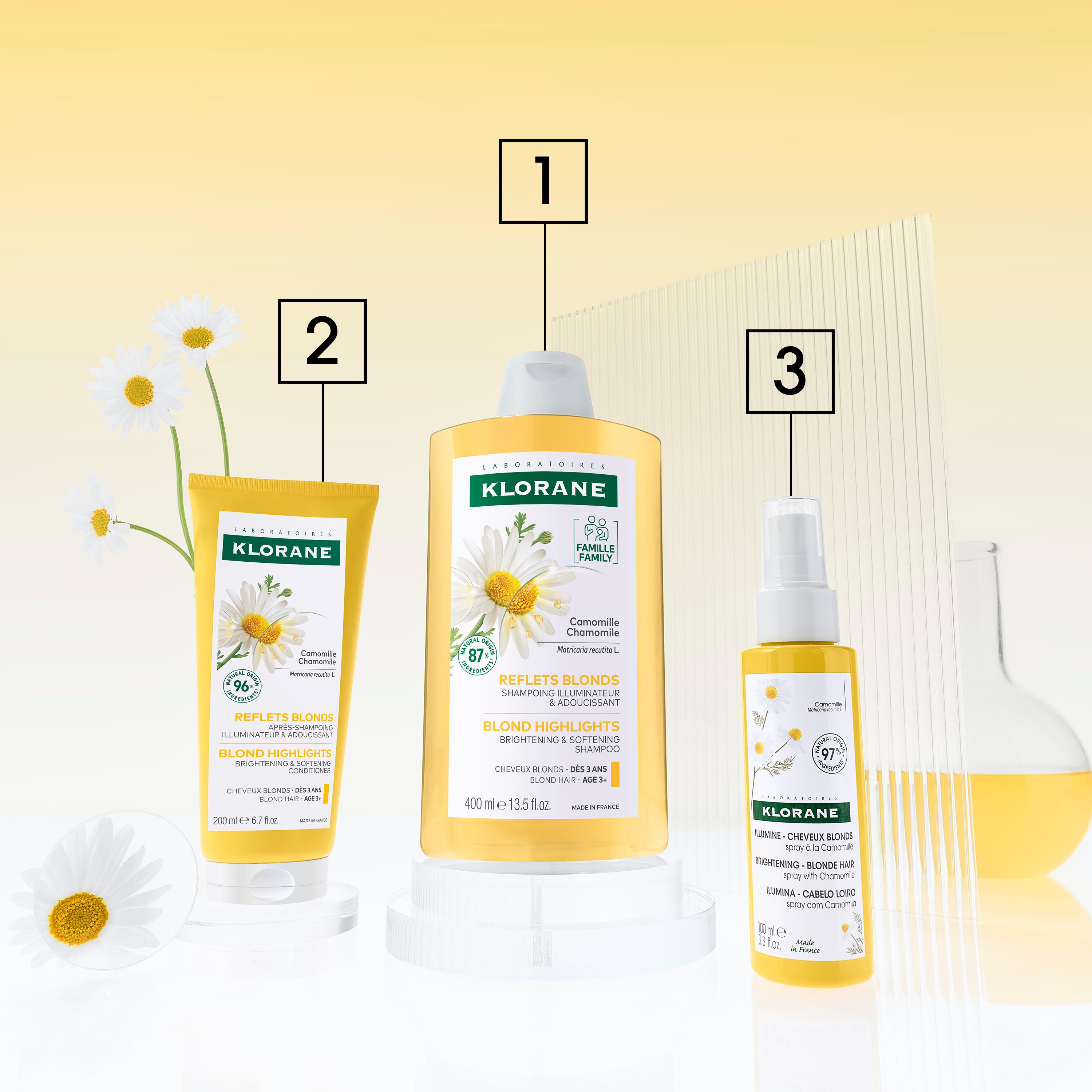 Klorane - Riflessi Biondi Shampoo Alla Camomilla Illuminante 200 ml