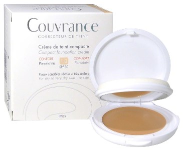 Avène Couvrance Crema Compatta Colorata 01 Color Porcellana 9.5 G