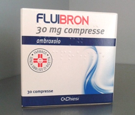 Fluibron 30 mg ambroxolo cloridrato Tosse 30 Compresse