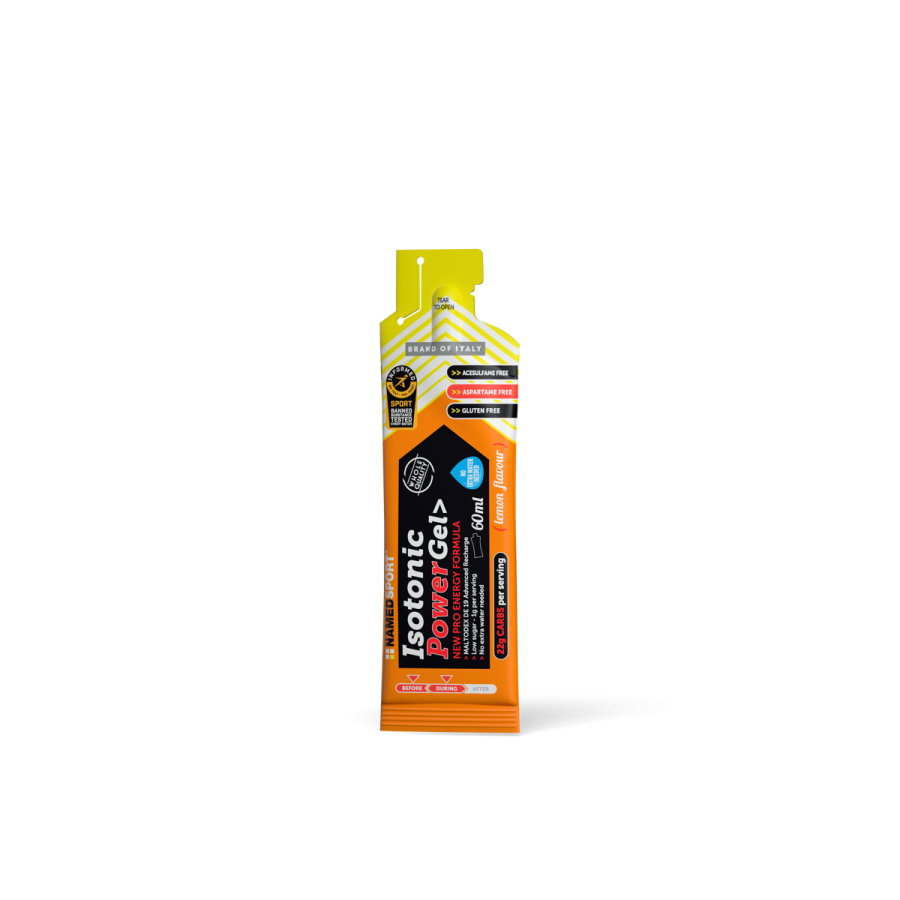 Named Sport Isotonic Power Gel - Integratore Energizzante Gusto Lemon 60 ml