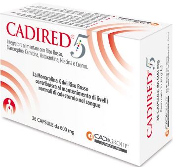 Cadired 5 Integratore Controllo Coletserolo 36 Capsule