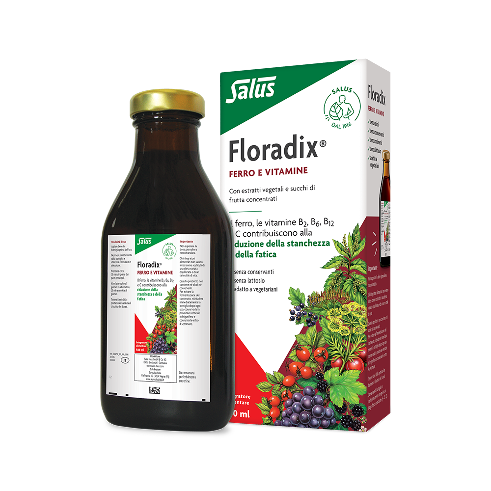 Floradix Integratore Ferro 500 ml