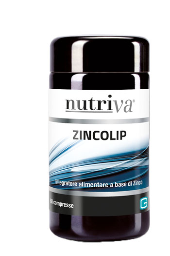 Nutriva Zincolip integratore a base di zinco 60 compresse