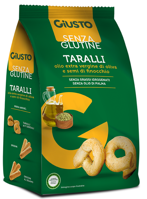 GIUSTO S/G Taralli Finocchio 175g