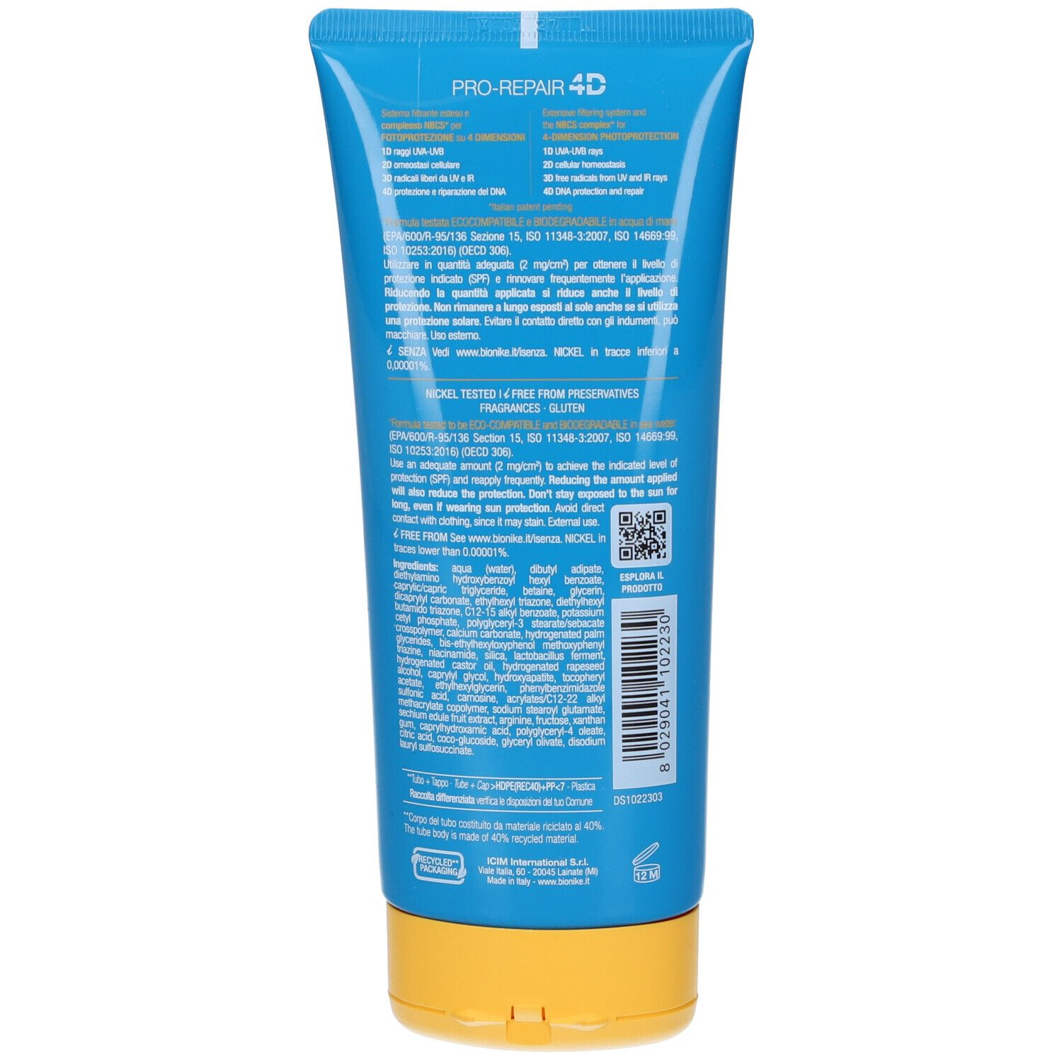 Bionike Defence Sun 30 Latte Fluido 200ml 