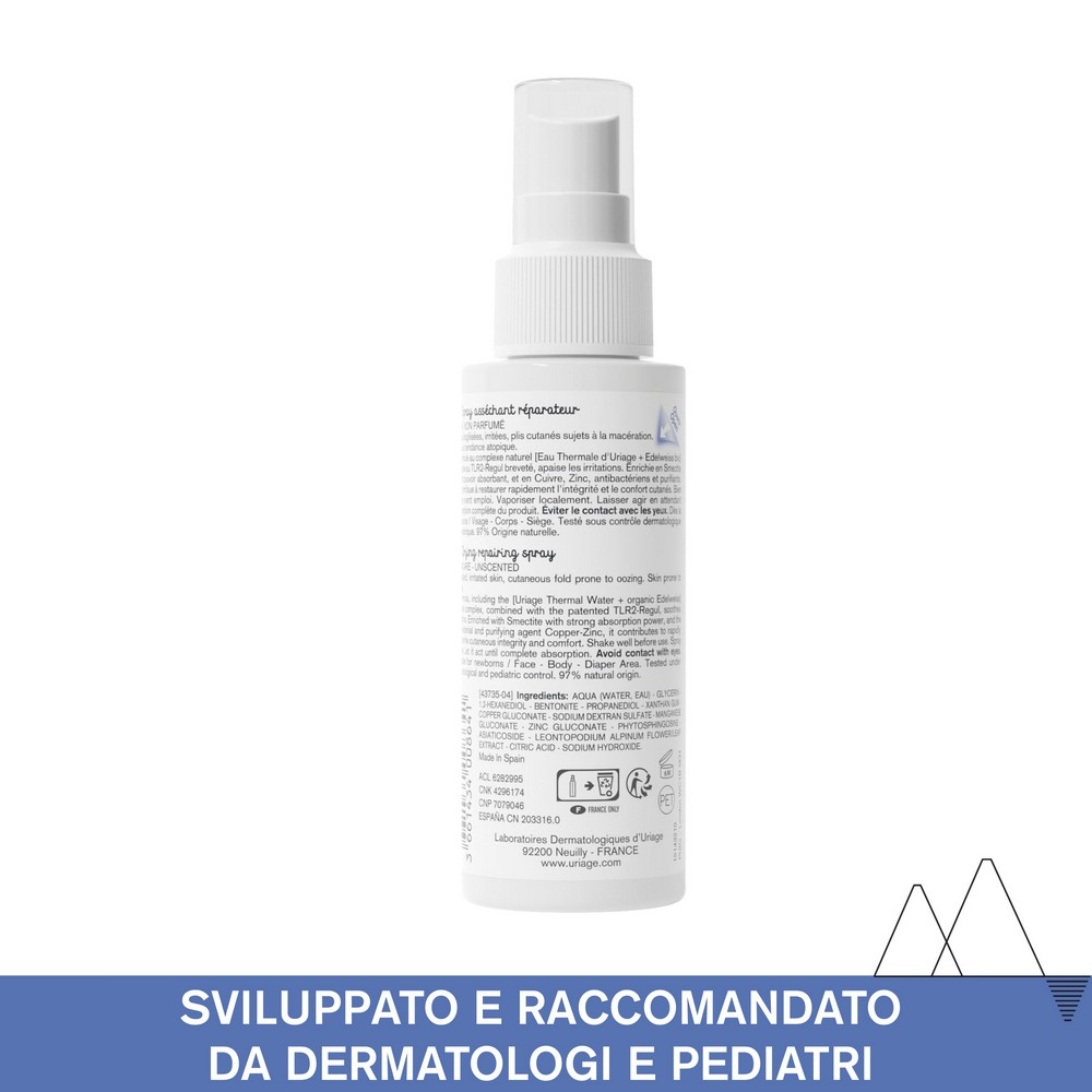 Uriage Bebè 1° Spray assorbente riparatore 100ml