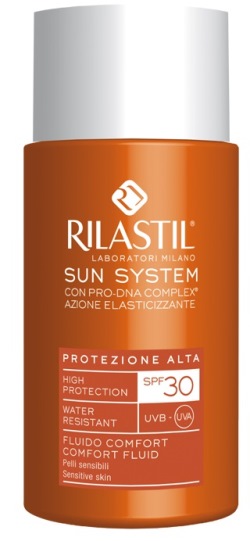 Rilastil Sun System Fluido Comfort Solare SPF 30 Protezione Viso 50 ml