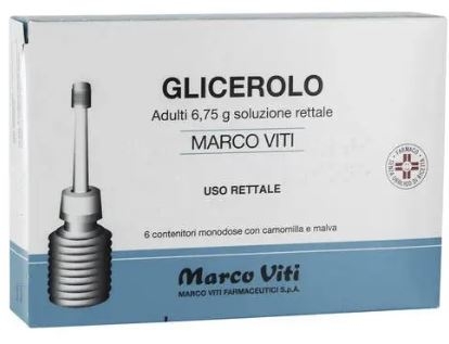 Glicerolo Adulti Marco Viti 6 Contenitori 6,75g 