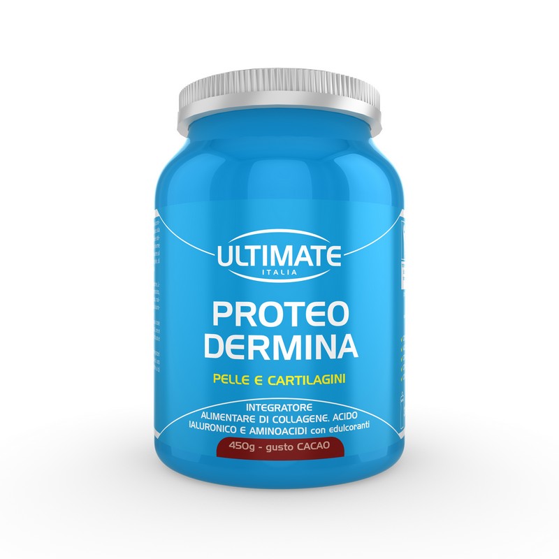 Ultimate Italia Proteo Dermina Gusto Cacao - Integratore Per Pelle E Cartilagini 450 g