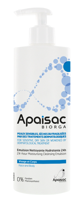 APAISAC EMULSIONE DETERGENTE IDRATANTE 400 ML
