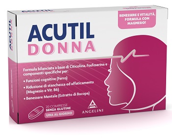 Acutil Donna Integratore Benessere Mentale 20 Compresse