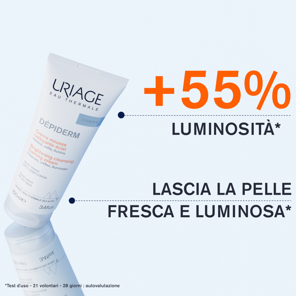 Uriage Dépiderm Mousse Detergente Illuminante 100 ml