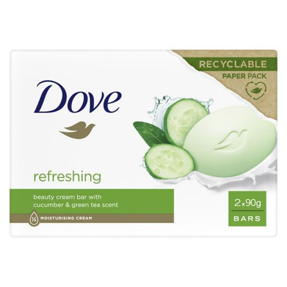 DOVE SAP SOLIDO 2X90 REFRESHING