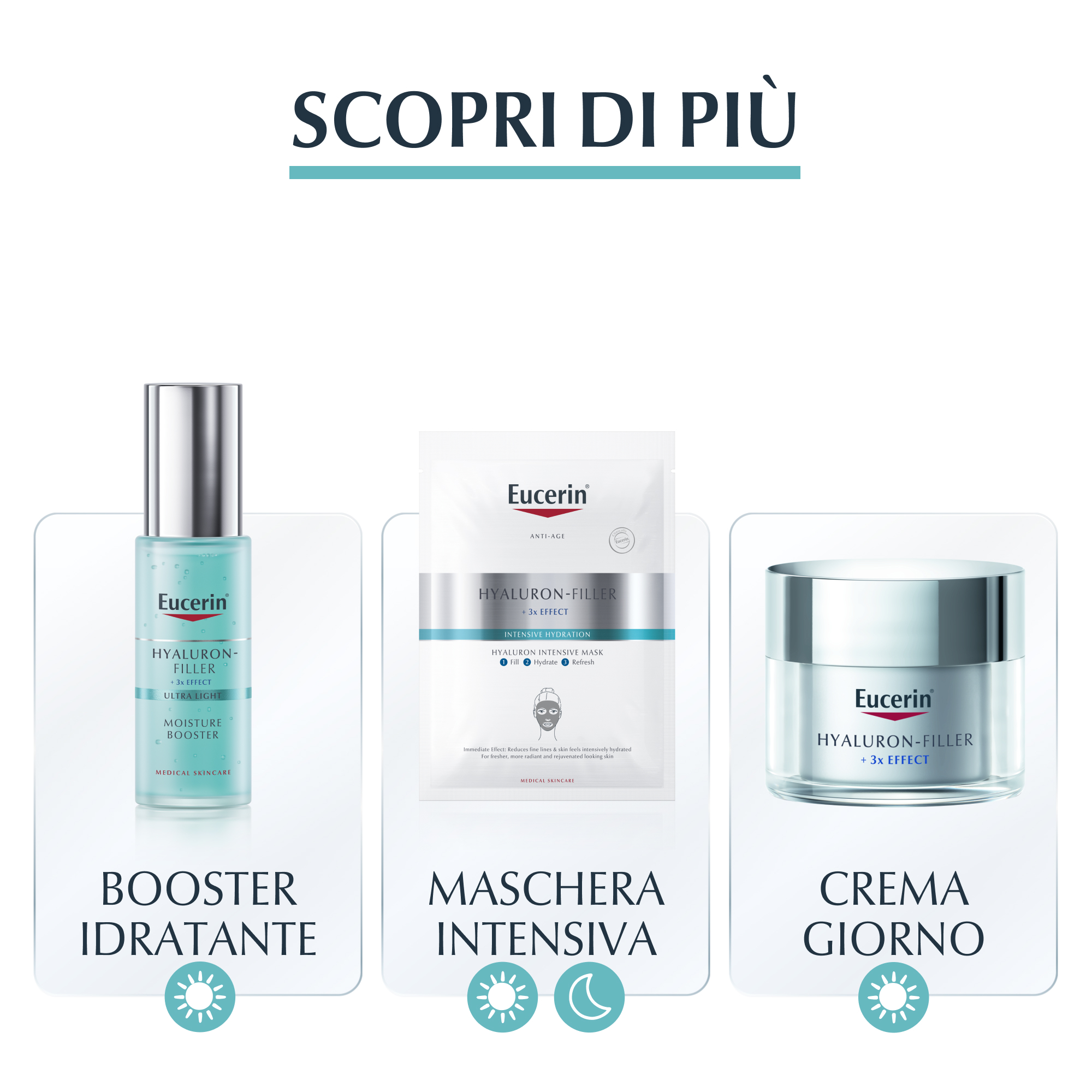 EUCERIN HYALURON FILLER - BOOSTER IDRATANTE NOTTE - ANTIAGE