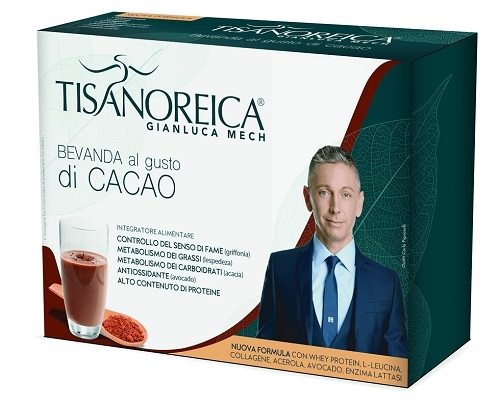 Tisanoreica Bevanda al gusto di cacao - 4 preparati da 31.5 g